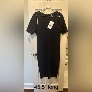 Fabletics Black Midi Dress